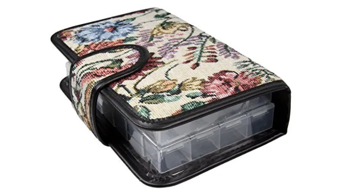 14 Day Pill & Vitamin Organizer 2 Weeks AM/PM 4 Doses a Day Travel Case Handy and Portable  - Ships Same/Next Day!