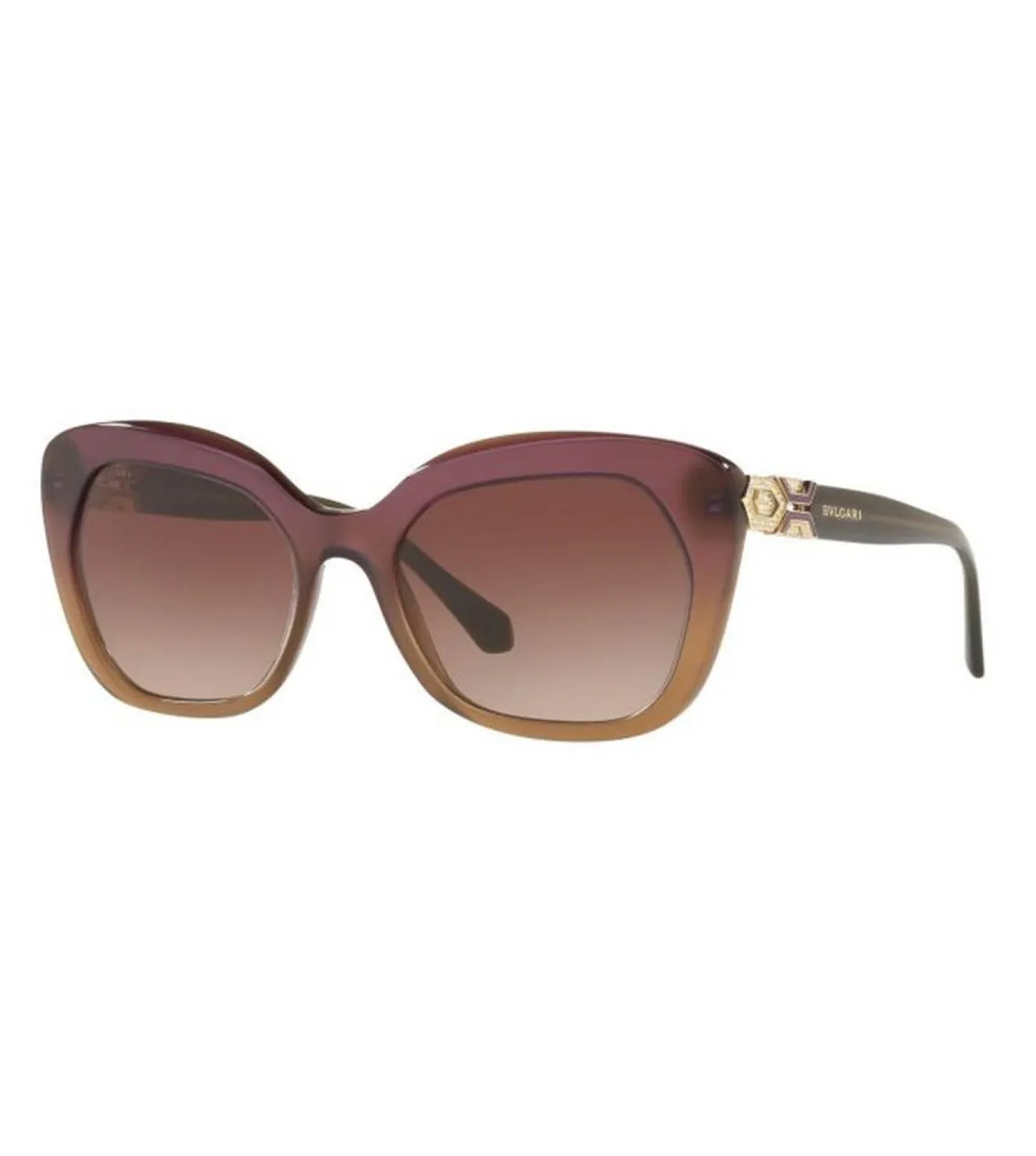 Bvlgari Women's Pink Cat-eye Sunglasses