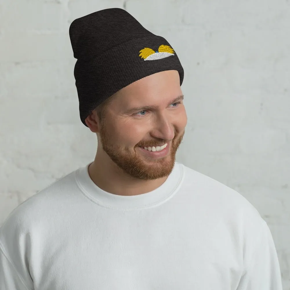 Hey Arnold! Minimalist Arnold Cuffed Beanie