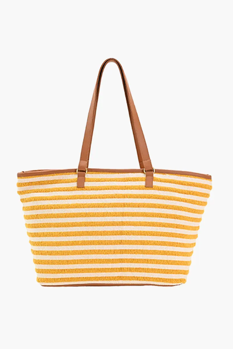 Linea Pista Green Tote Bag