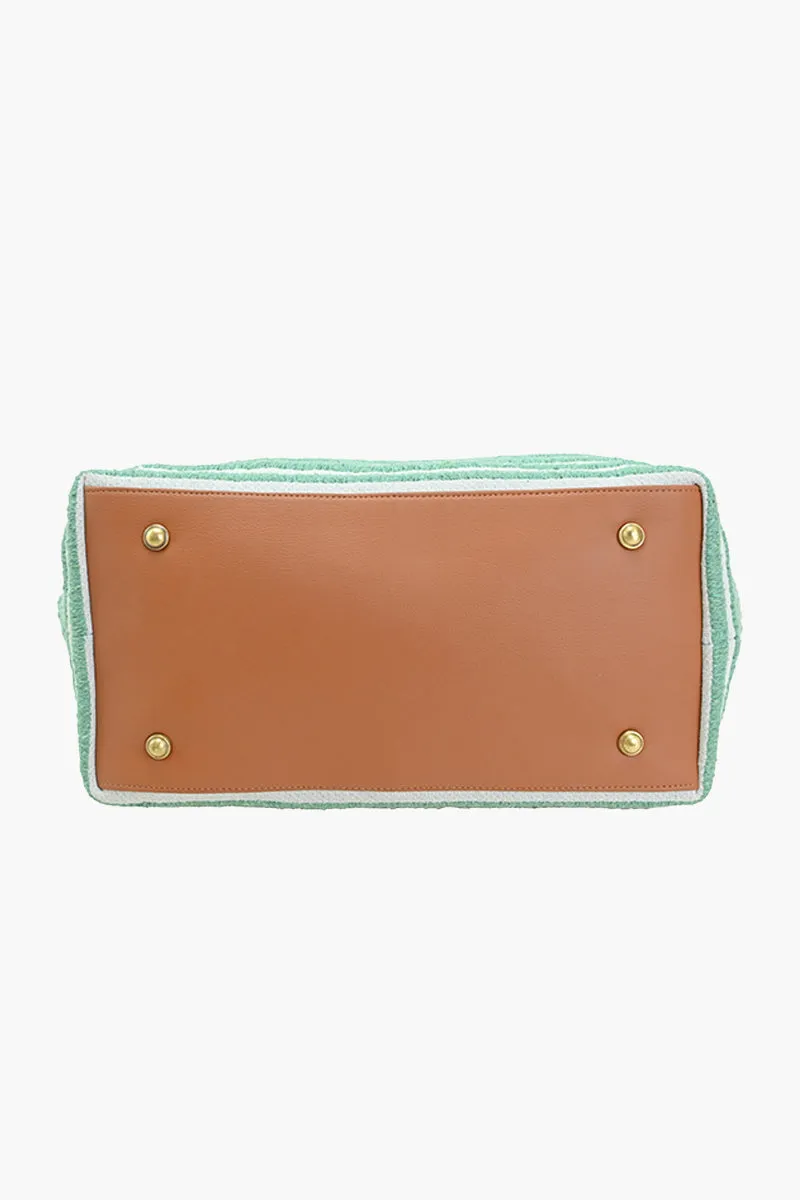 Linea Pista Green Tote Bag